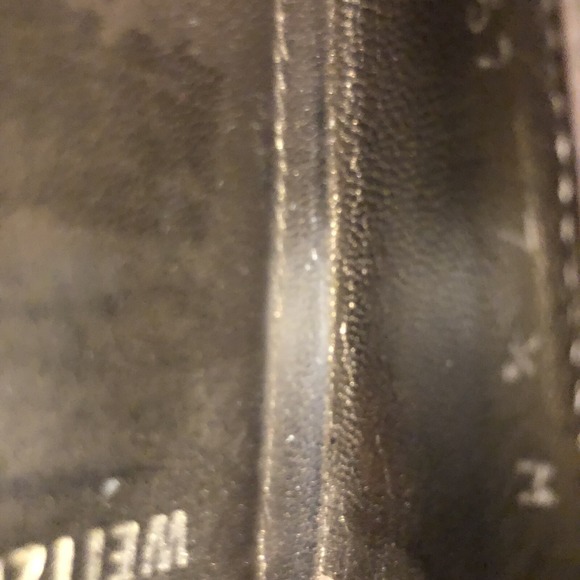 Stuart Weitzman Women's Size‎ 7.5 M Brown Suede Kitten Heels Cross Straps Spain - Picture 10 of 10